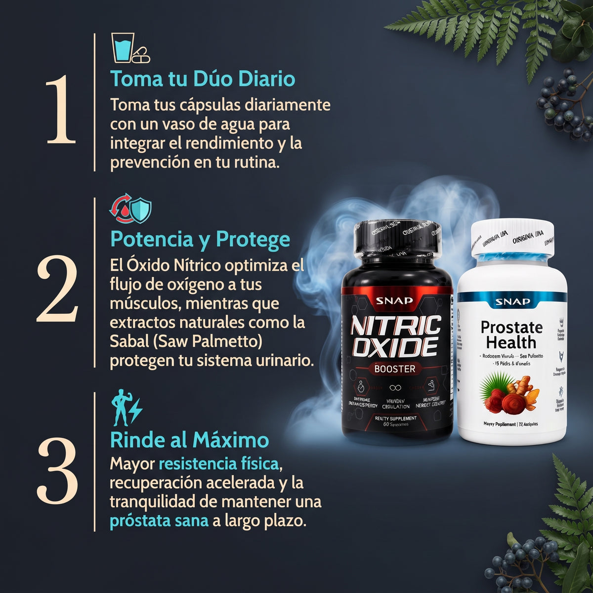 Combo Masculino - Salud y firmeza