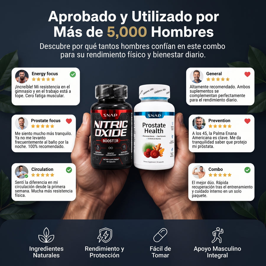 Combo Masculino - Salud y firmeza 2