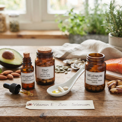 Vitamina E · Zinc · Selenio