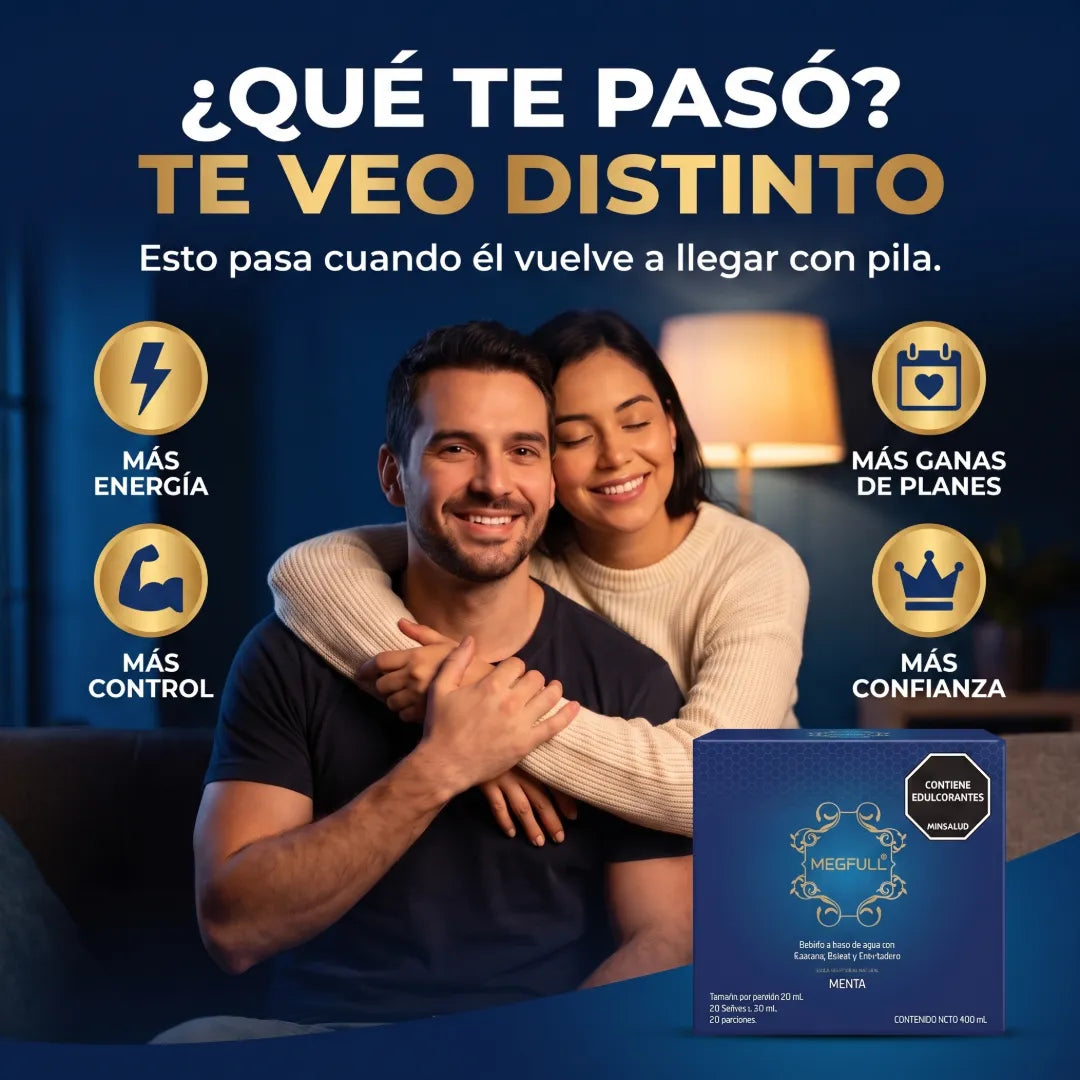 Megfull | Energía y Vitalidad Masculina Natural